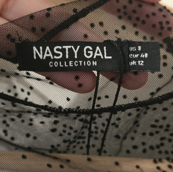 NASTY GAL mesh long sleeve - Picture 2 of 2